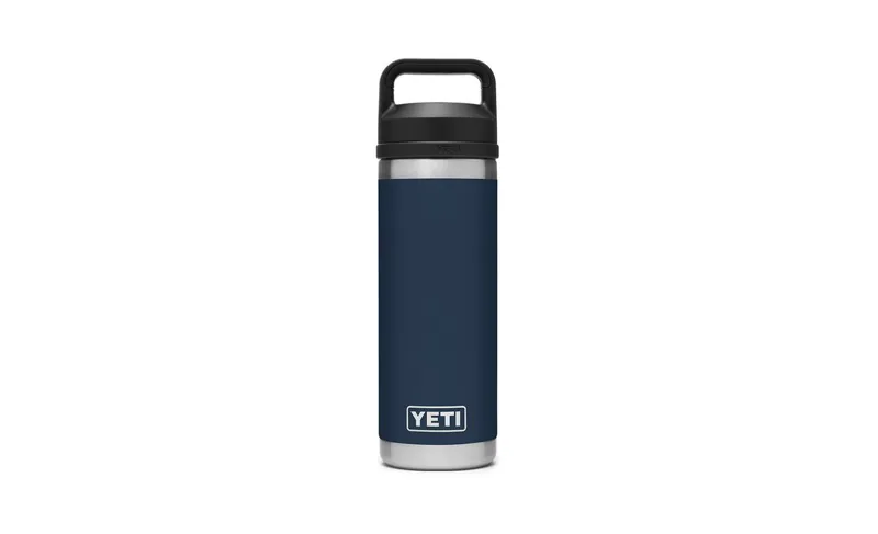 YETI RAMBLER 18 OZ BOTTLE WITH CHUG CAP - Navy